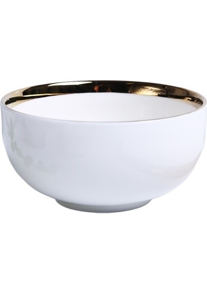 Altın Jantlı Kase Yaratıcı Seramik Kase (Yurt Dışından)