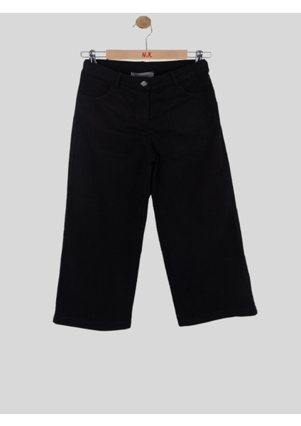 Kız Çocuk Manche Pantolon 8-14 Yaş Siyah fiyatları