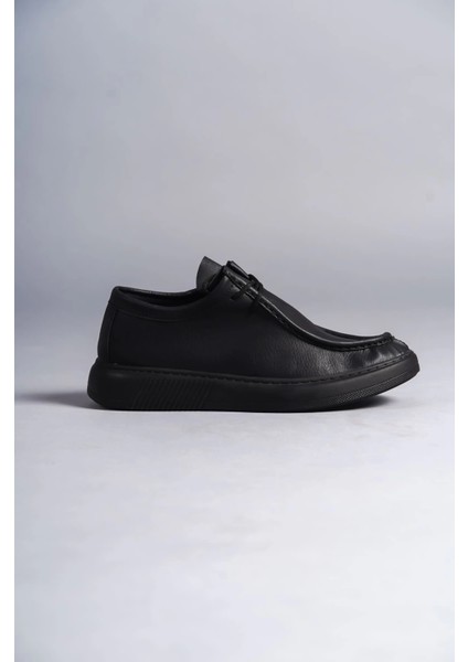 SLW170 Tornado Bağcıklı Cilt Erkek Günlük Spor Klasik Ayakkabı Cst - Siyah fırsatları