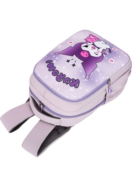 Öğrenci Okul Çantası Kulomi Desen Sırt Çantası Seti Büyük Kapasiteli Sırt Çantası Üç Parçalı Seti (Yurt Dışından) indirimleri