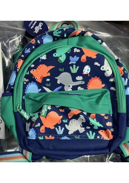 Avustralya Smiggle Küçük Okul Çantası Anaokulu Yürümeye Başlayan 1-3 Yaş Bebek Sırt Çantası Sevimli Karikatür Çanta (Yurt Dışından)