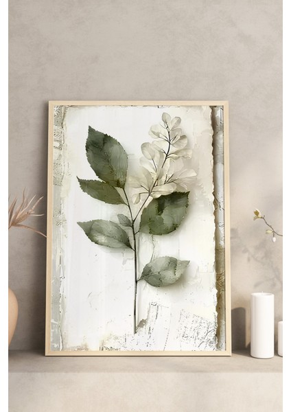 🌿 Kitap ve Doğa Temalı 3'lü Çerçeveli Tablo Seti🌿 CRV1095 23 x 32 fırsatları