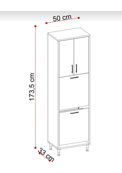 Nergis Çok Amaçlı Dolap Kirli Çamaşır Sepeti Dolabı 150X60 fırsatları