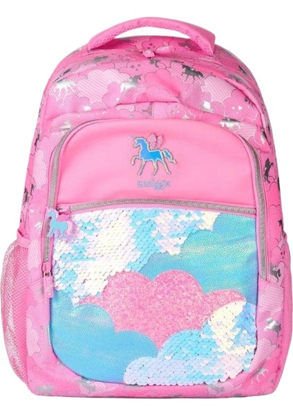 Avustralya Smiggle Okul Çantası Sınıf 1-6 Öğrenci Omuz Çantası Çocuk Okul Çantası Karikatür Omuz Sırt Çantası Büyük Kapasiteli Seyahat Çantası (Yurt Dışından)