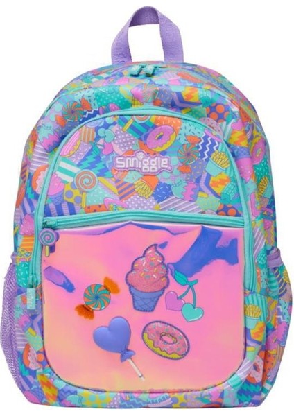 Avustralya Smiggle Çocuk Okul Çantası Sınıf 1-6 Öğrenci Omuz Sırt Çantası Büyük Kapasiteli Seyahat Çantası (Yurt Dışından)