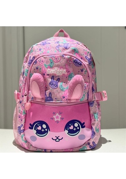 Avustralya Smiggle Okul Çantası Sınıf 1-6 Öğrenci Omuz Çantası Çocuk Okul Çantası Karikatür Omuz Sırt Çantası Büyük Kapasiteli Seyahat Çantası (Yurt Dışından)