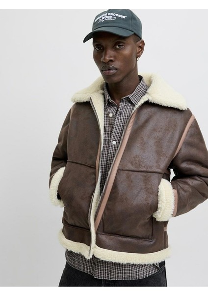 Jack Jones Lıverpool Avıator Suni Deri Erkek Ceket 12282948 fiyatları