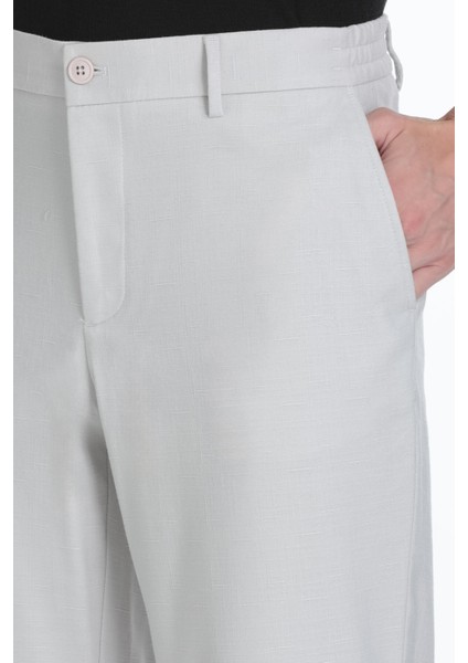 Taş Rahat Kesim Yandan Cepli Keten Jogger Pantolon fırsatları