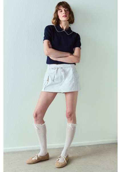 Marşmelov Fiyonk Detaylı File Pantolon Çorabı modelleri