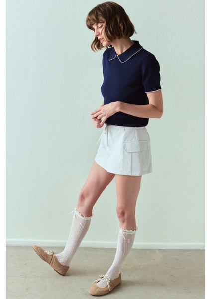 Marşmelov Fiyonk Detaylı File Pantolon Çorabı fırsatları