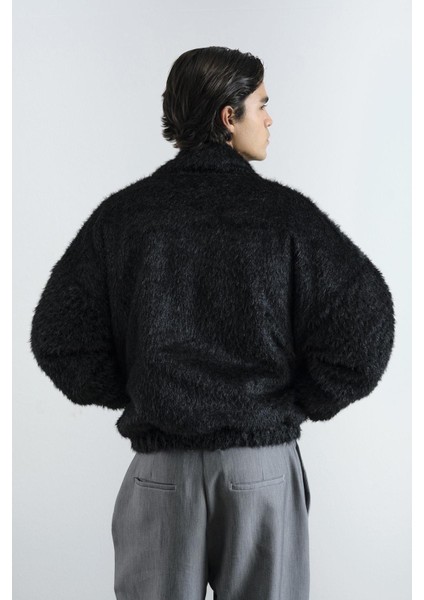 Fermuarlı Siyah Kürk Ceket fırsatları