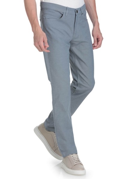 Lacivert Regular Fit Pamuklu 5 Cep Kanvas Pantolon indirimleri