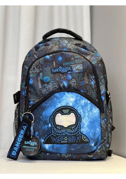 Avustralya Smiggle Okul Çantası Sınıf 1-6 Öğrenci Omuz Çantası Çocuk Okul Çantası Karikatür Omuz Sırt Çantası Büyük Kapasiteli Seyahat Çantası (Yurt Dışından)