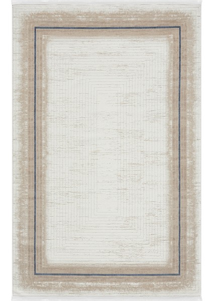 Asya Mavi Halı Akrilik Halı Yumuşak Dokulu Salon Oturma Odası Yatak Odası Halısı 526