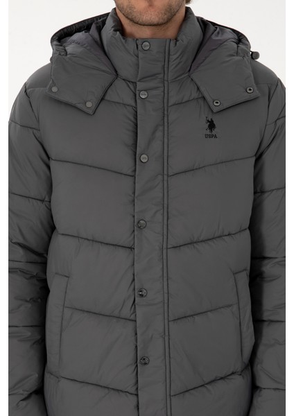 Erkek Gri Mont 50312013-VR024