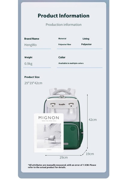 Yeni Bulut Okul Çantası 3-6 Sınıflar Ilkokul Öğrencileri Büyük Kapasiteli Omurga Koruma Yük Azaltma Okul Çantası (Yurt Dışından) fiyatları