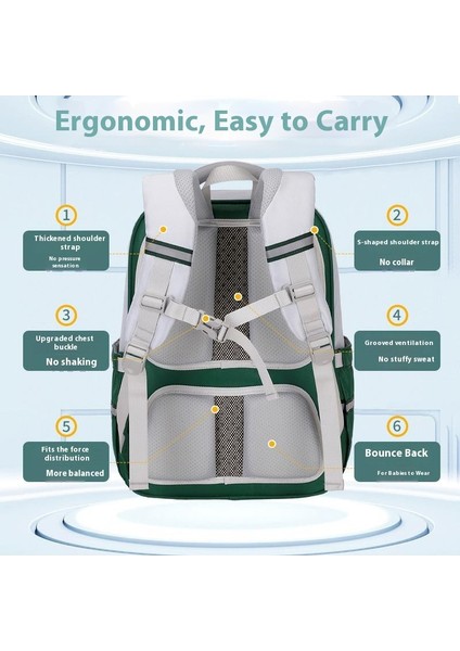 Yeni Bulut Okul Çantası 3-6 Sınıflar Ilkokul Öğrencileri Büyük Kapasiteli Omurga Koruma Yük Azaltma Okul Çantası (Yurt Dışından) modelleri