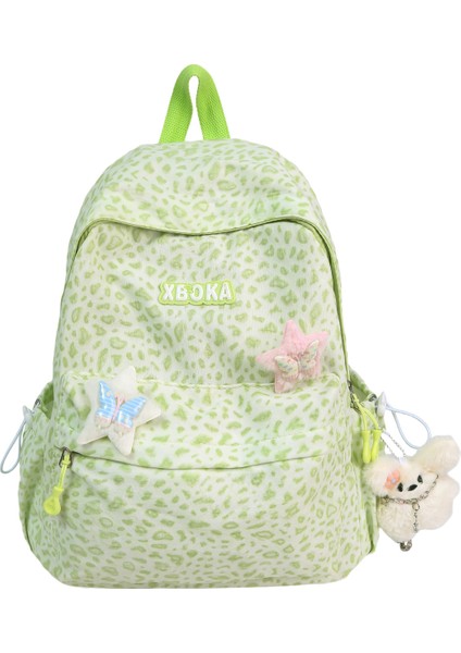 Yeni Sevimli Okul Çantası Kız Ortaokul Lise Öğrencileri Küçük Taze Baskı Omuz Çantası Üniversite Öğrencileri Eğlence Seyahat Sırt Çantaları (Yurt Dışından)