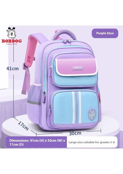 Ilkokul Öğrencileri Okul Çantası 1-3-6 Sınıflar Yük Azaltma Omurga Koruma Su Geçirmez Çocuk Omuz Sırt Çantaları (Yurt Dışından)