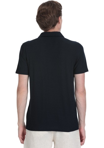 Lacivert Regular Fit Apaş Yaka Gömlek indirimleri