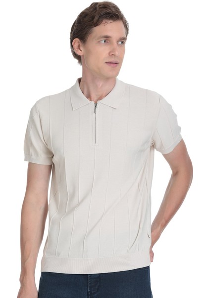 Taş Regular Fit Polo Yaka Rayon Tişört modelleri