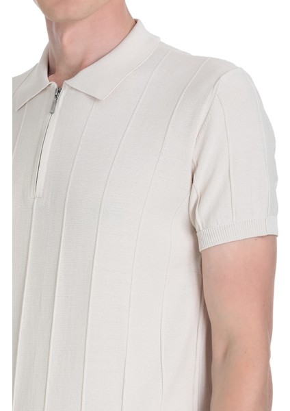 Taş Regular Fit Polo Yaka Rayon Tişört fırsatları