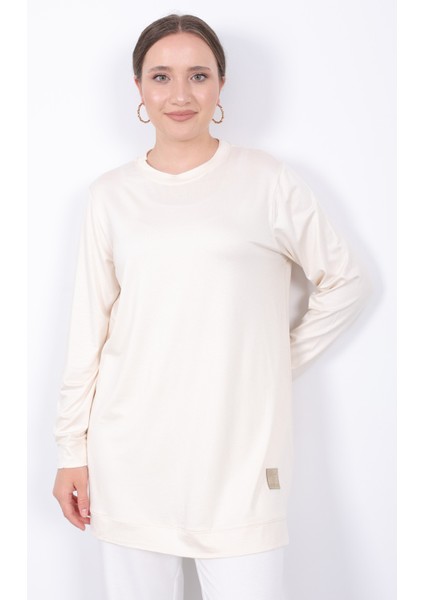 Yazlık Günlük Ince Penye Kumaş Kadın Tunik