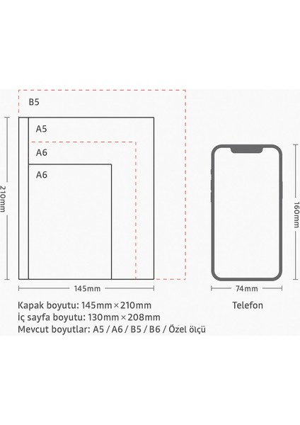 Deri Ajanda Günlük Not Defteri Notebook Kahve fırsatları