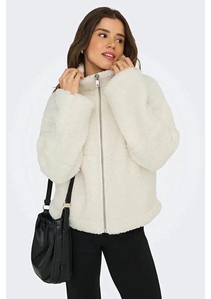 15349400 Kadin Mont - Ekru