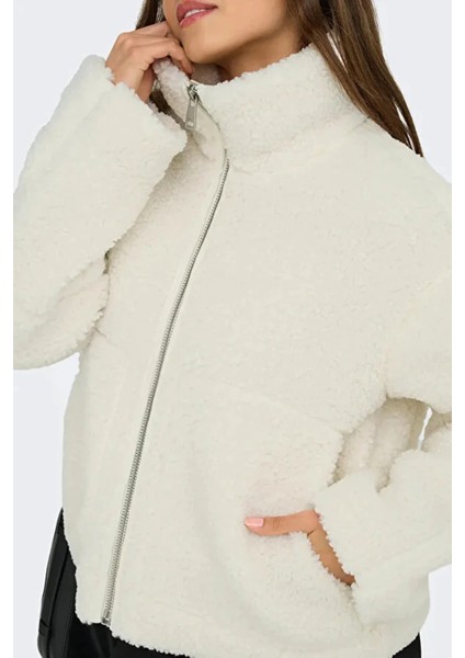 15349400 Kadin Mont - Ekru indirimleri