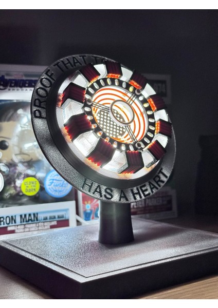 Ark Reaktörü Ironman USB Masa Lambası Internos Design fiyatları