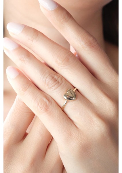 Asil 14 Ayar Kalpli altın yüzük YZK3685 fırsatları