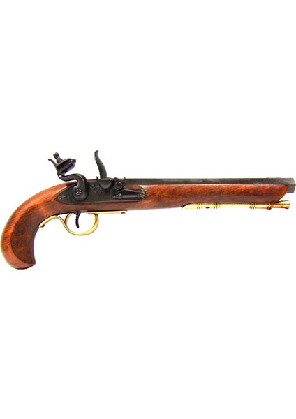 Denix Dekoratif Replika Kentucky Tabanca 39 Cm, Amerika 19. Yüzyıl