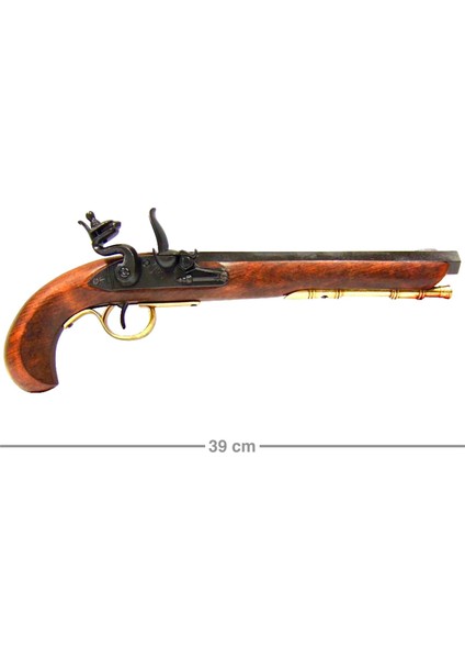Denix Dekoratif Replika Kentucky Tabanca 39 Cm, Amerika 19. Yüzyıl fiyatları