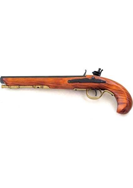 Denix Dekoratif Replika Kentucky Tabanca 39 Cm, Amerika 19. Yüzyıl modelleri