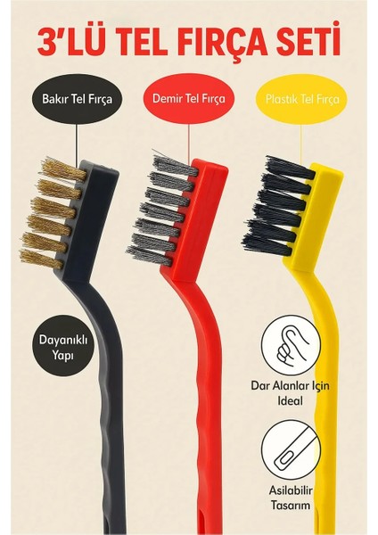 Lookbox - 1 Temizlik Seti | Mikrofiber Bez + Mop + 3’lü Tel Fırça + 10’lu Gider Filtresi