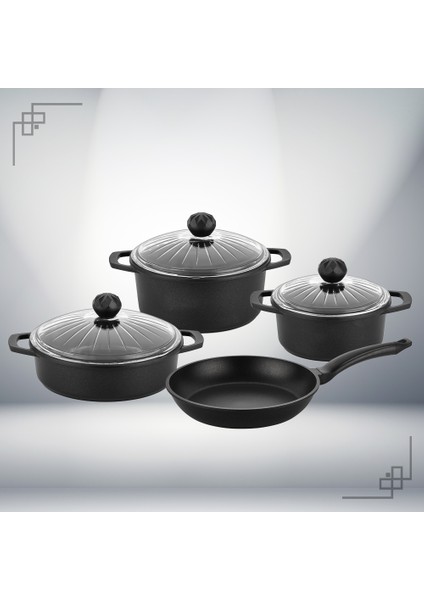 Elmas Döküm 7 Parça Set