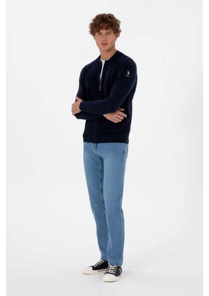 Erkek Lacivert Hırka (Triko) 50313721-VR033 fırsatları