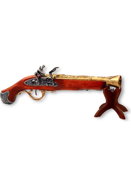 Denix Dekoratif Replika Çakmaklı Tabanca 36 Cm, Ingiltere 18. Yüzyıl indirimleri