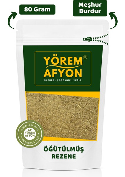 Yörem Afyon Meşhur Burdur Yöresinden Hoş Kokulu Taze Çekim Öğütülmüş Rezene Tozu (Foeniculum Vulgare) | 80GR.