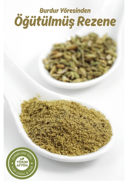 Yörem Afyon Meşhur Burdur Yöresinden Hoş Kokulu Taze Çekim Öğütülmüş Rezene Tozu (Foeniculum Vulgare) | 80GR. fiyatları