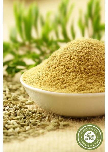 Yörem Afyon Meşhur Burdur Yöresinden Hoş Kokulu Taze Çekim Öğütülmüş Rezene Tozu (Foeniculum Vulgare) | 80GR. modelleri