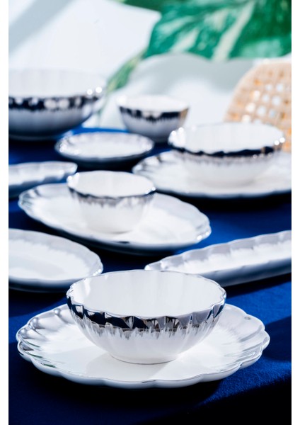 Marlene Silver 6 Kişilik 37 Parça Kahvaltı Takımı indirimleri