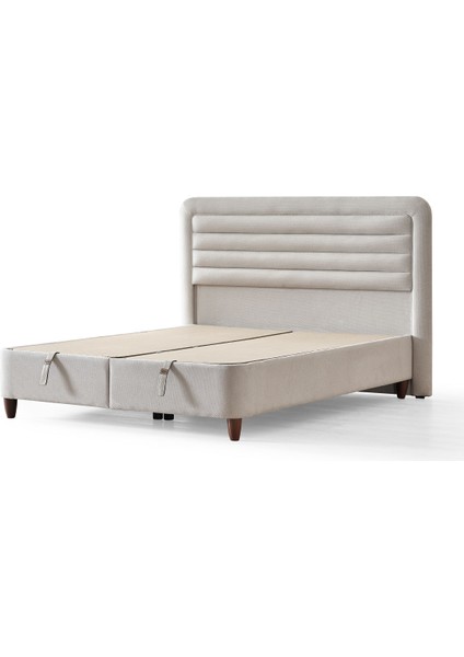 Janett Model Çift Kişilik Baza ve Başlık Seti Minimalist Tasarım, Maksimum Fonksiyon