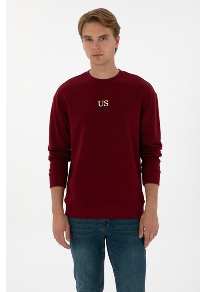 Erkek Bordo Sweatshirt 50313760-VR014