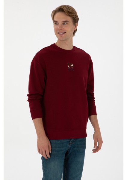 Erkek Bordo Sweatshirt 50313760-VR014 modelleri