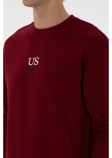 Erkek Bordo Sweatshirt 50313760-VR014