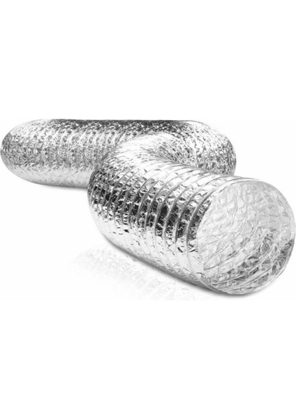 127 mm Air Alüminyum Izolesiz Flexible Esnek Hava Kanalı - Davlumbaz ve Aspiratör Borusu (10 Mt) fiyatları