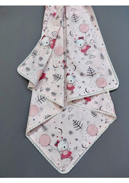 4 Parça 100% Organik Pamuk Bebek Yorgan Nevresim Takımı Beşik , Park Yatak Uyumlu Bebek Seti(Pembe) modelleri