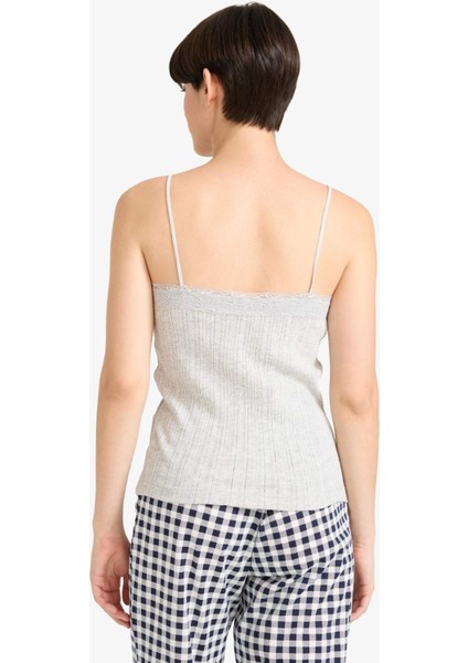 Dantel Detaylı Ribana Atlet-Fall In LOVE F3533AX25WN fırsatları